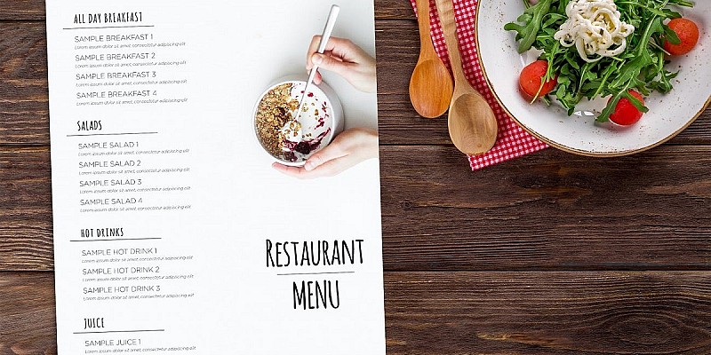 menu cibo
