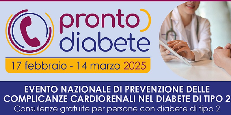 locandina pronto diabete 2025 